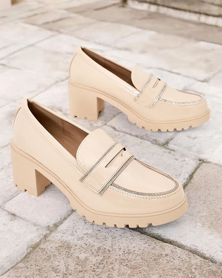 Лоферы из лакированной кожи Royalfashion для женщин Befies