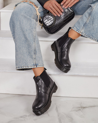 Royalfashion Женские сапоги из кожи эко Movitas