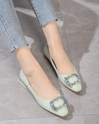 Royalfashion Moteriški baleto bateliai su blizgučiais Ofenale