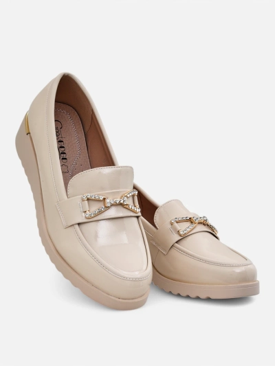 Royalfashion moteriški mokasinai ant žemos platformos Leffo