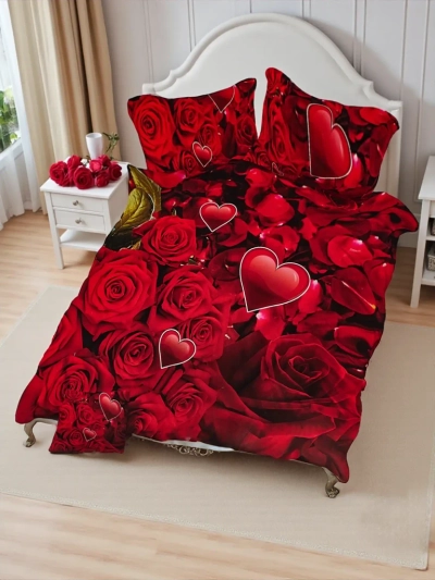 Royalfashion Raštuota patalynė 180x200 komplektas 3 DALYS