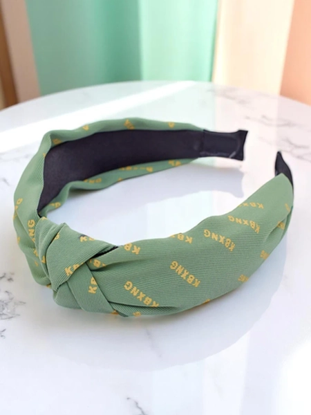 Royalfashion Plaukų lankelis su pintu raštu Grafity Boom