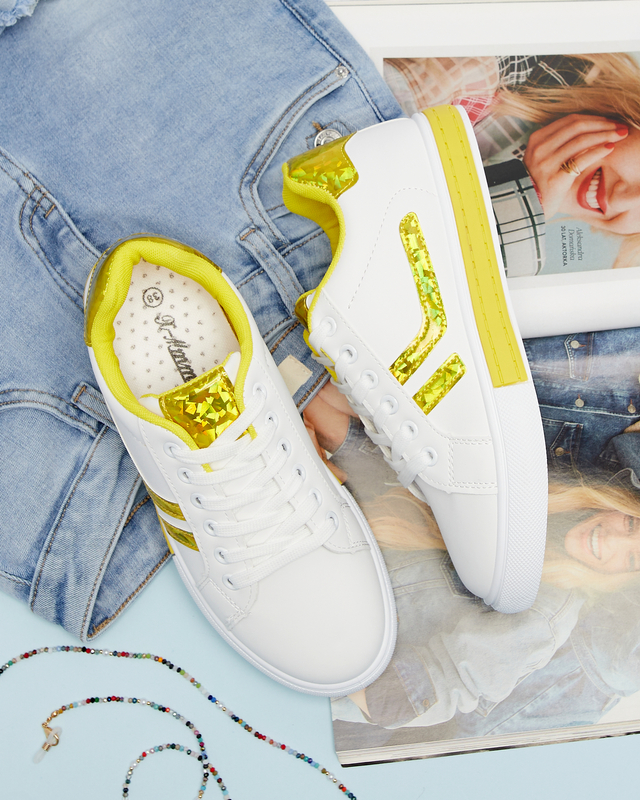 Белая женская спортивная обувь Winonh- Footwear