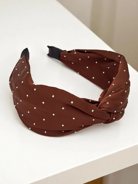 Royalfashion Ободок с кристаллами Shine Twist