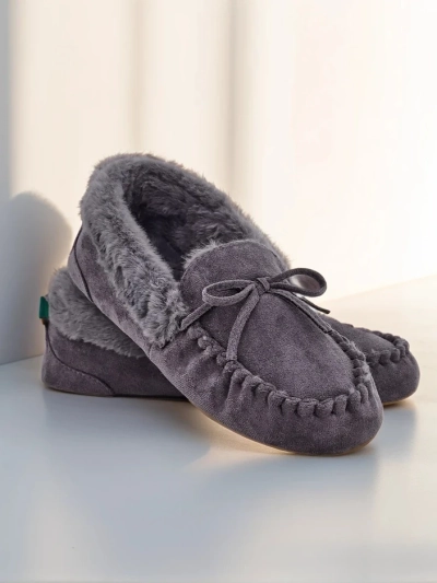Royalfashion Moteriški mokasinai su pūkeliu Ahtikes
