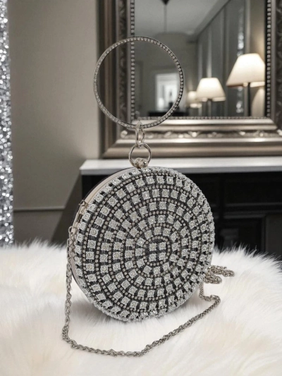 Royalfashion Женский клатч с цирконами Elira Noir