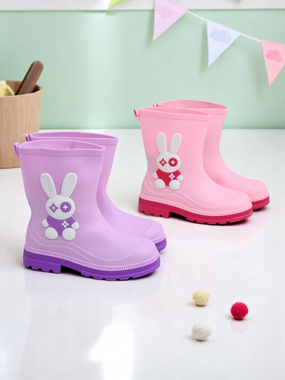 Royalfashion Детские резиновые сапоги с кроликом Bunny Splash
