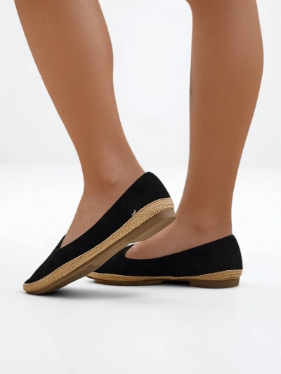 Royalfashion Naisių ekosuedinės espadrilės Emmeno