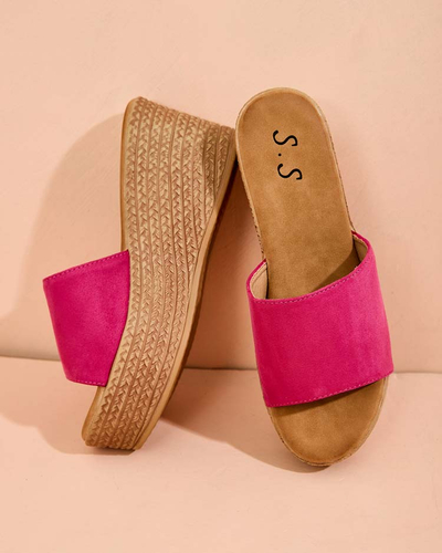 Royalfashion Женские шлепанцы на платформе и якоре Albavia