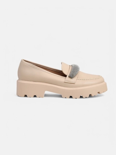 Женские мокасины Royalfashion с цирконами Emerne