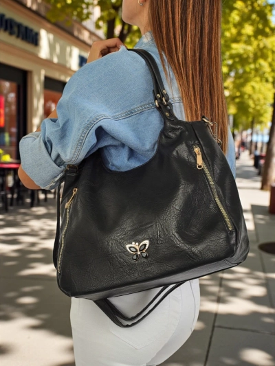 Black Callista Women's Handbag - Classic Style and Practicality