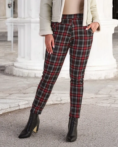 "Royalfashion" Pašiltintos moteriškos tegings kelnės PLUS SIZE