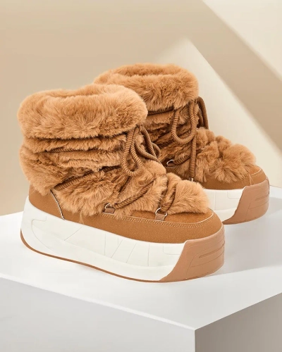 Royalfashion Moteriškos sniego batai Rozuri