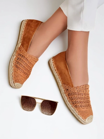 "Royalfashion" Ažūrinės moteriškos espadrilės Cetillad