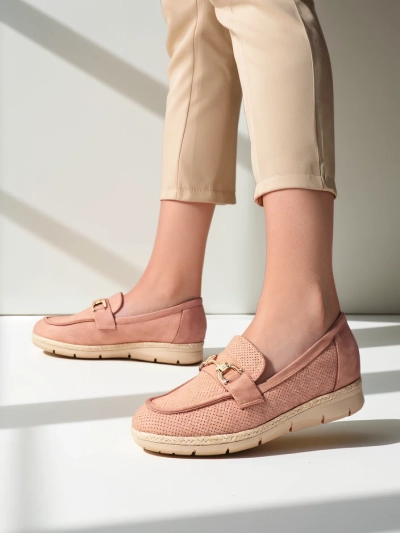 Женские балетки Royalfashion с декоративным элементом на носке