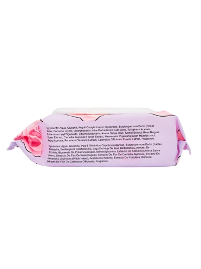 Rose Влажные салфетки для снятия макияжа 30 шт.