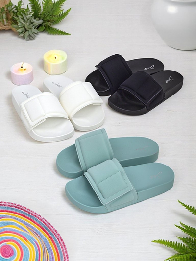 Royalfashion Damskie klapki FlexiWalk – płaska podeszwa, full luzu!