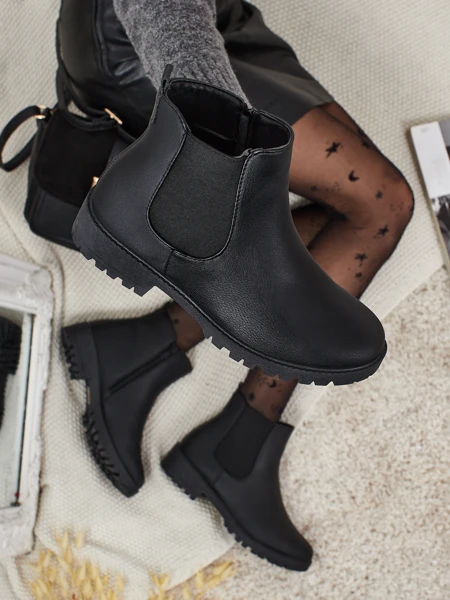 Moteriški aulinukai a'la Chelsea batai iš eko odos Belmo