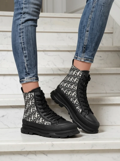Женские ankle boots с принтом Zoriof