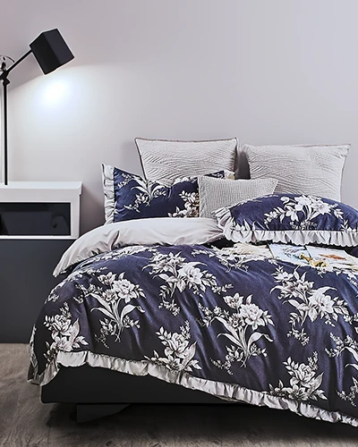 Karališkoji mada Raštas su apykakle lovatiesėmis 160x200 komplektas iš 3 PIECES