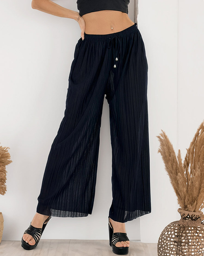Royalfashion Женские широкие плиссированные брюки