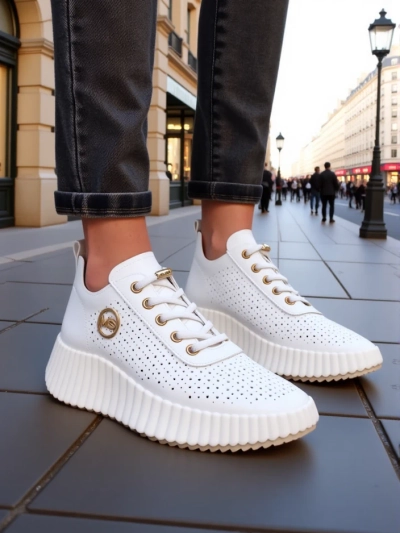 Женские перфорированные спортивные кроссовки Royalfashion Jovenes