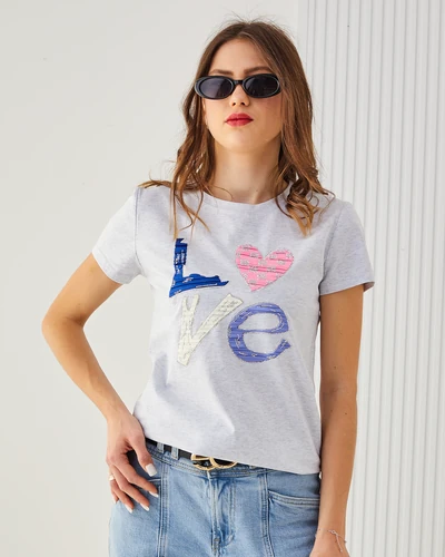 Royalfashion moterų medvilninė blusa