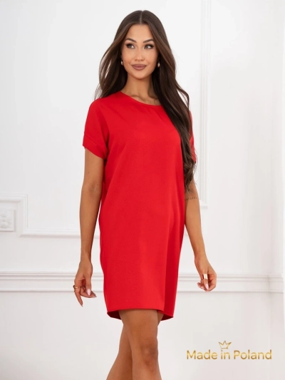 Простое женское короткое платье Lady Time