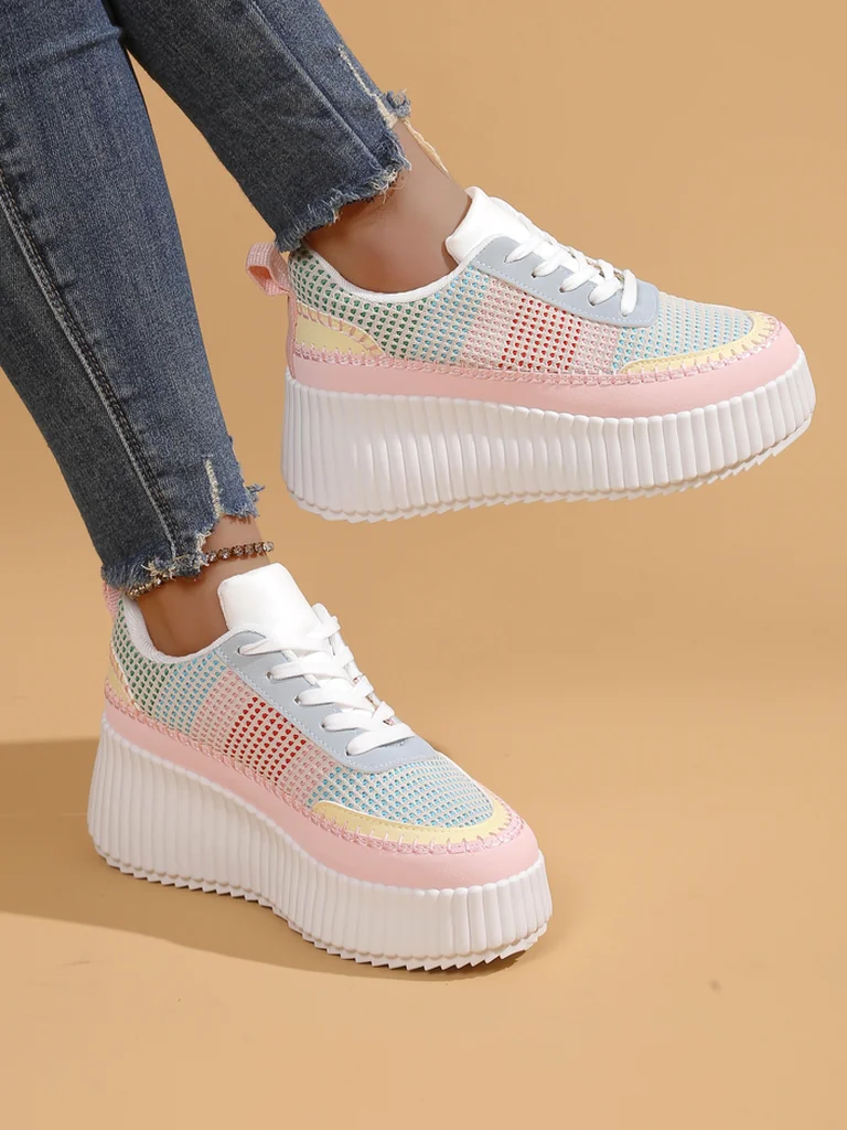 Royalfashion Женские платформенные кроссовки Siserra