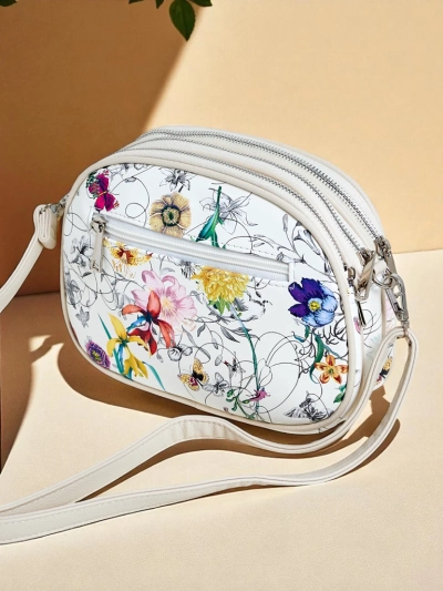 Royalfashion Moteriška maža rankinė iš ekologiškos odos Floriana