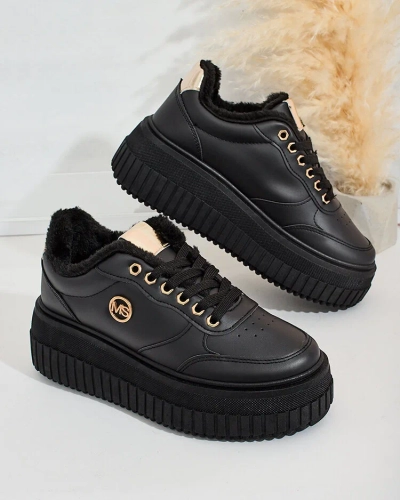 Royalfashion Утепленные женские кроссовки с мехом Sofi