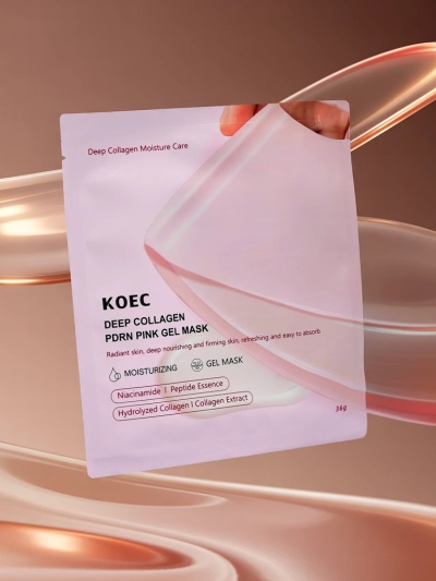 KOES Тканевая коллагеновая маска для лица - глубокое увлажнение и укрепление