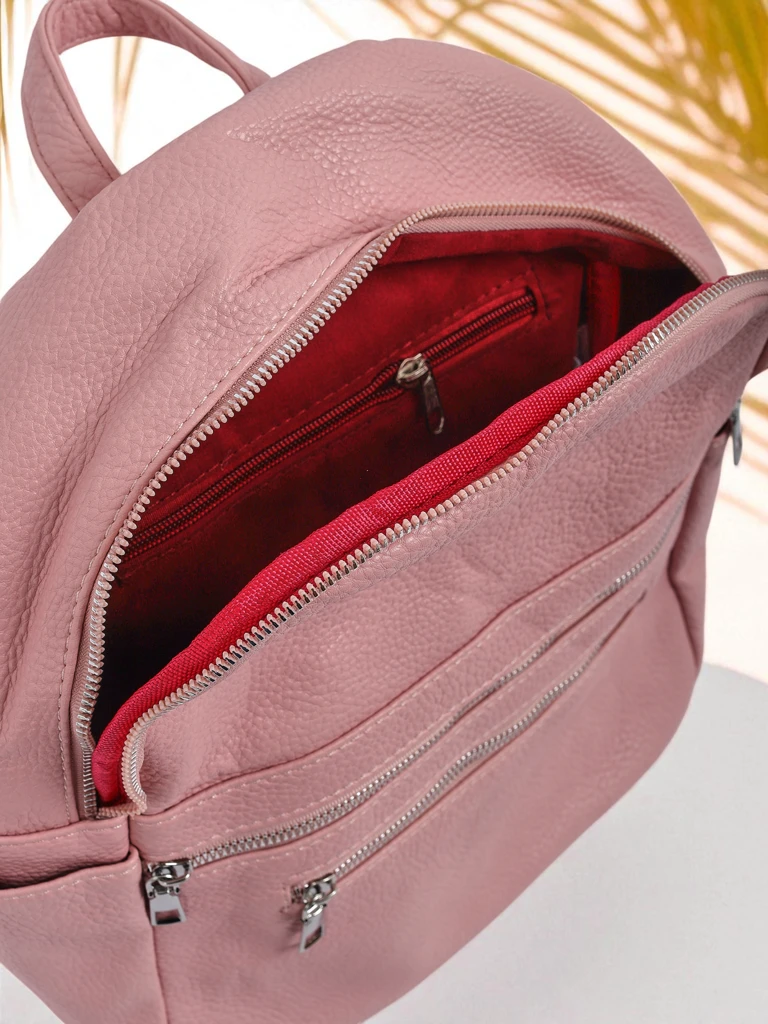 Aurelia Rosa – Женский рюкзак Królewska Moda из экокожи, большой формат A4