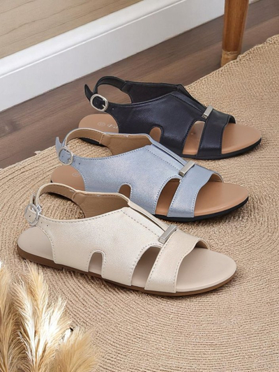 Royalfashion Женские сандалии на плоской подошве Solea Comfort