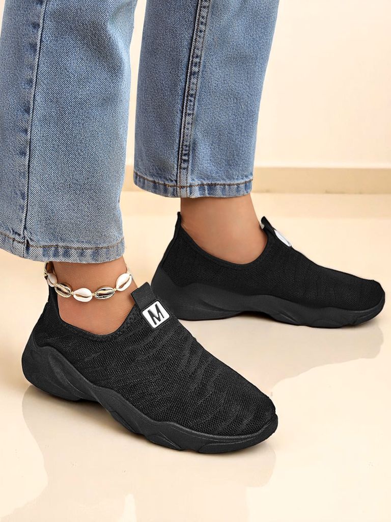 Royalfashion Женские слипоны спортивные тканевые кроссовки Flex Move