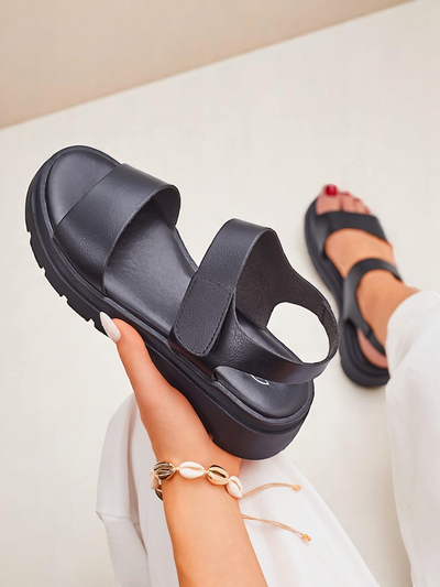 Royalfashion moteriškos basutės su storesniu padu Otvanna