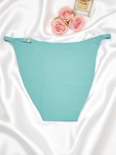 Royalfashion Lazeriu pjaustytos moteriškos braziliško stiliaus kelnaitės Silky Brazilian