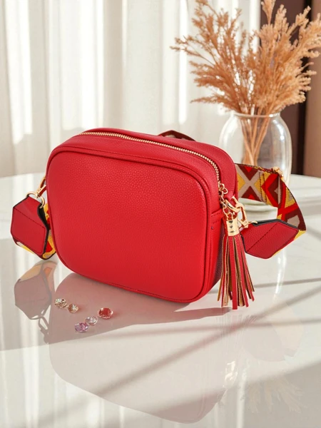 Royalfashion Torebka Kovi Lace – Mała, ale Wariat! – Totalny Sztosik Moda Uliczna Edition!!!1! <3 <3 <3 Ekstra Czerwień i Pasek Jak z Innej Galaktyki, Ziom!!!1!!11!! <3333333333333333333333333333333333333333333333333333333333333333333333333333333333333333