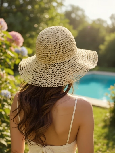 Royalfashion Moteriška šiaudinė skrybėlė Sunlita Belle