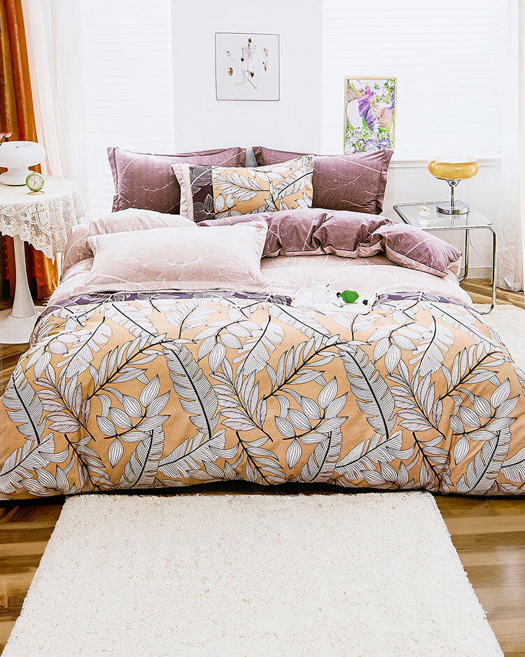 Royalfashion Узорчатое постельное белье 160x200 комплект из 3 частей