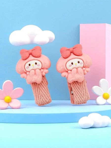 Mielos vaikiškos plaukų segtukai su gyvūnais