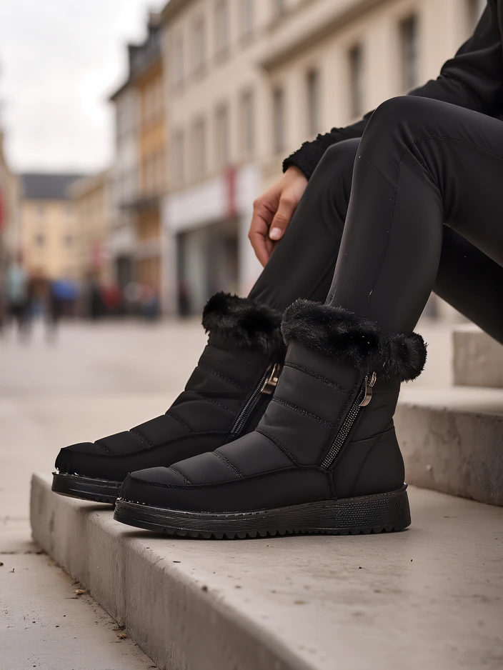 Royalfashion Женские зимние ботинки Fiego Snow