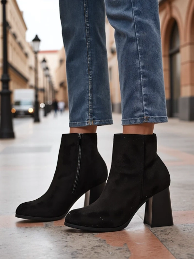 Женские сапоги-анклеты Royalfashion Fiolon