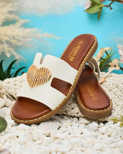 "Royalfashion" Moteriškos basutės plokščiu padu "Ortyca"