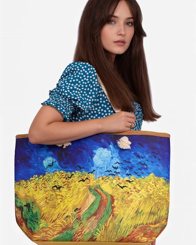 Royalfashion Didelis audinio krepšys