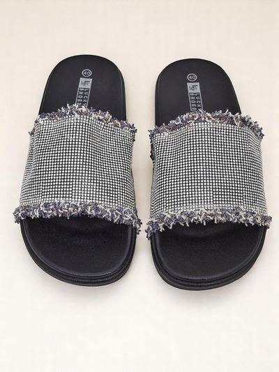Royalfashion Women's SparkleWalk Flat Slides