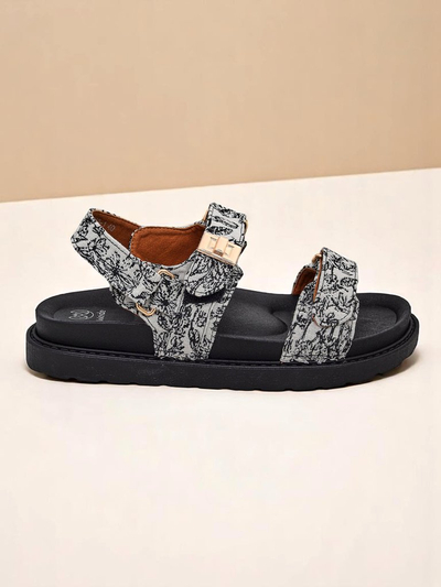 Royalfashion Женские босоножки с принтом алоэ
