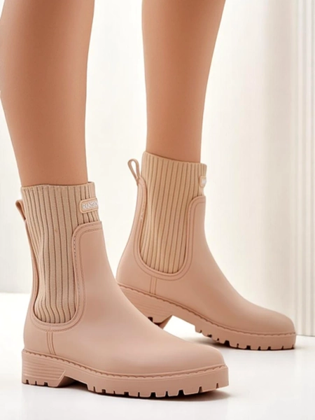 Royalfashion Женские матовые резиновые сапоги Dasiine
