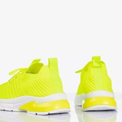 OUTLET Неоново-желтая женская спортивная обувь Брайтон - Обувь