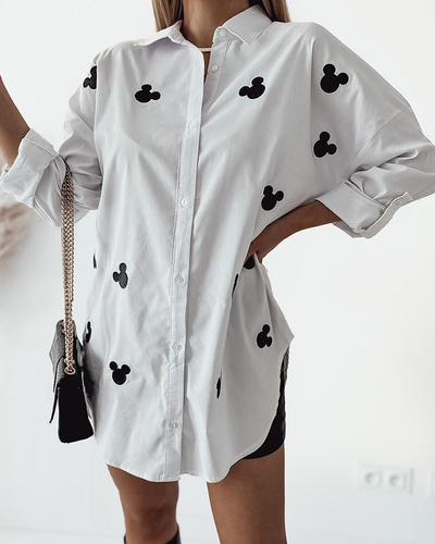 "Royalfashion" Moteriški marškinėliai su lopais